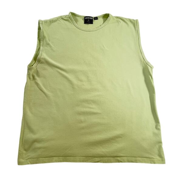 Country Road Sleeveless T-Shirt Men's XL Mint Green Vintage Canada Base Layer - Picture 1 of 9